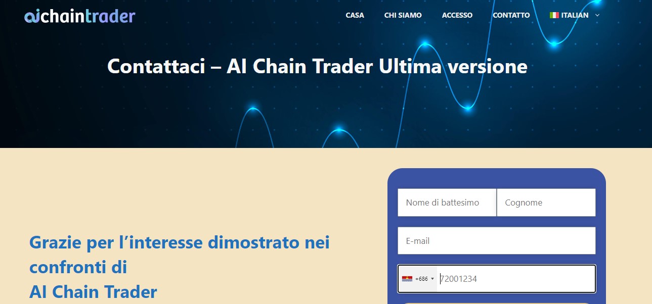 AI Chain Trader Customer Support